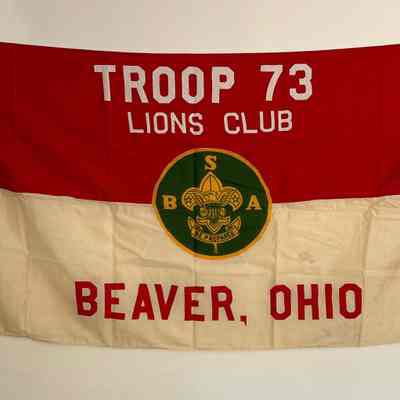 Boy Scout Troop Flag