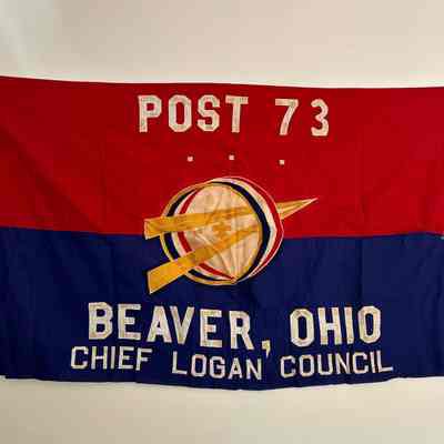 Boy Scout Explorer PostFlag