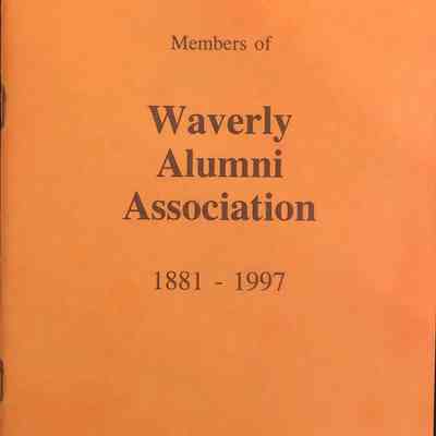 1997 Waverly High School Alumni Association Membership Directory