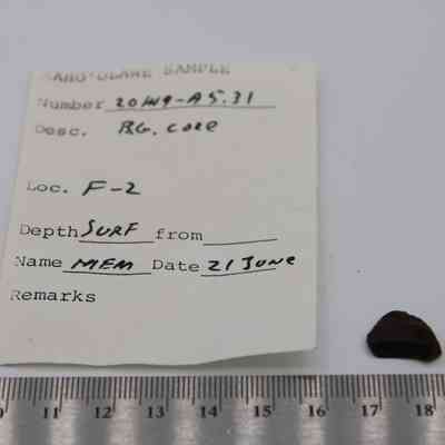 Basaltic glass core