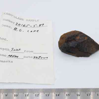 Basaltic glass core