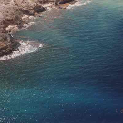 Aerial-3 small bays east of Kaukamoku