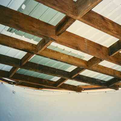 Ceiling of water tank
