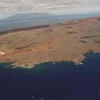 Aerial of Kealaikahiki 'Ili