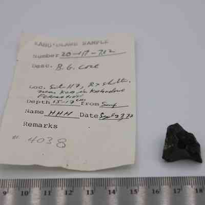 Basaltic glass core