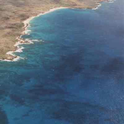 High aerial view of Kealaikahiki 'Ili and Kunaka/Naalapa 'Ili