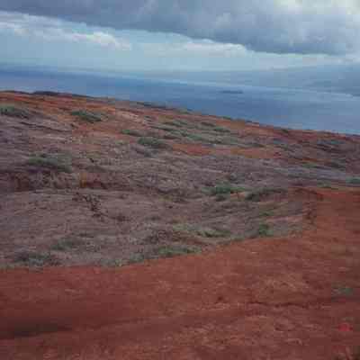 Aerial view of South Trail