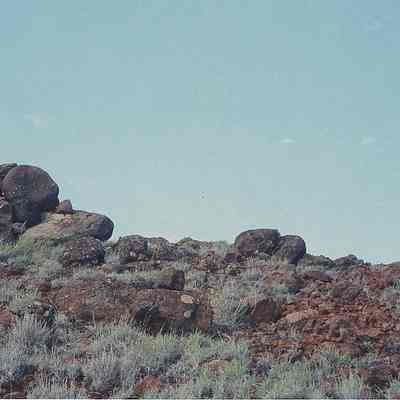 Site 648-eroded rock wall