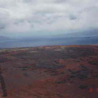 Aerial facing Luamakika