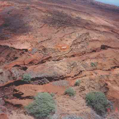 Hardpan-aerial shot