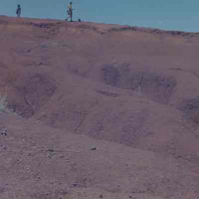 Hard pan area