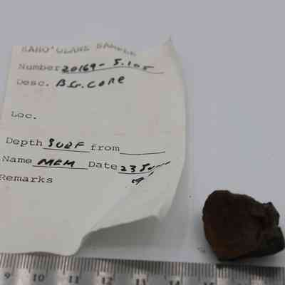 Basaltic glass flake