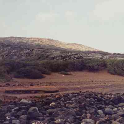 Bay with rocky beach