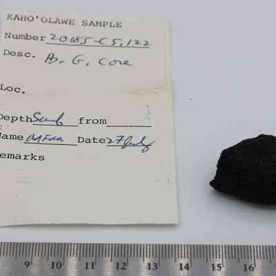 Basaltic glass core