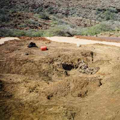 Hardpan terrain