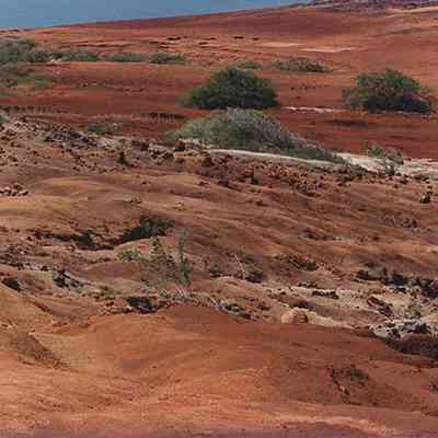 Landscape of erosion
