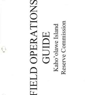 Field Operations Guide