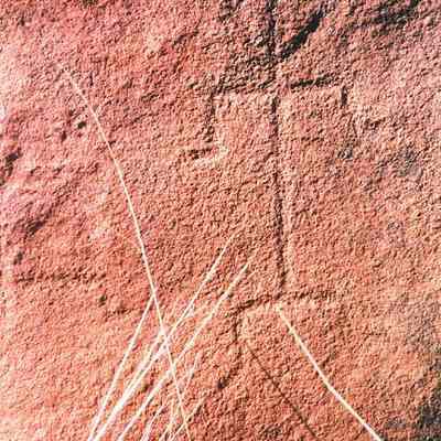Petroglyph at unidentified site