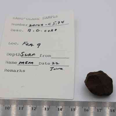 Basaltic glass core