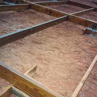 Wooden structure base