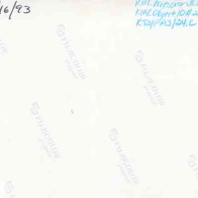 Back of photo (KIRC Object ID #2013.019.514): The image shows the back of a Fujicolor photo print with handwritten notes and a date marked "10/16/93" near the top left corner.