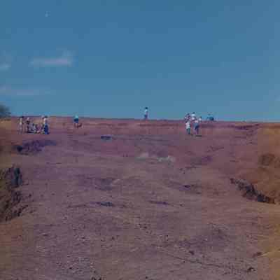 Hardpan terrain