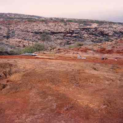 Distant view of a construction site