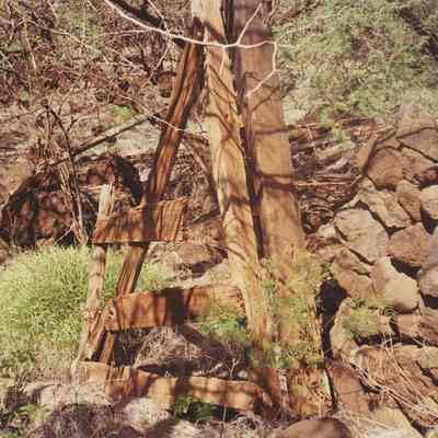 Ranch gate at Kuheia