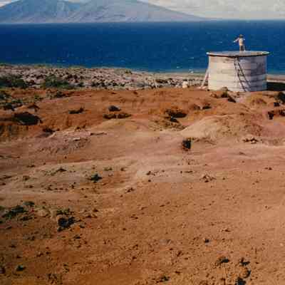 Distant view of water tank