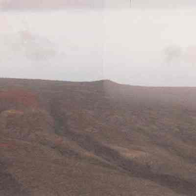 Aerial shot of Kaho'olawe