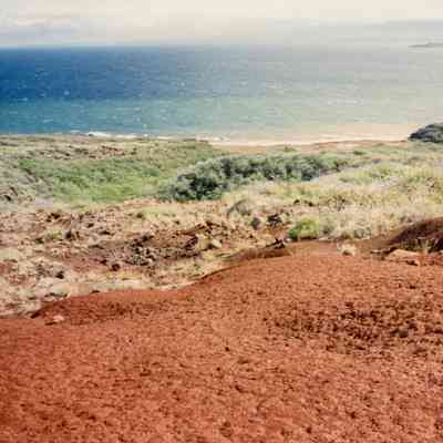 Hardpan terrain