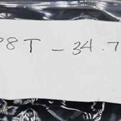 Bag label for crocker rim sherd: Origformat: Other; Resolution: 200 dpi