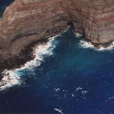 Aerial view possibly of Pu'ukoa'e