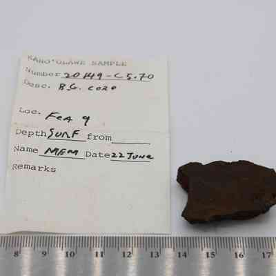 Basaltic glass core