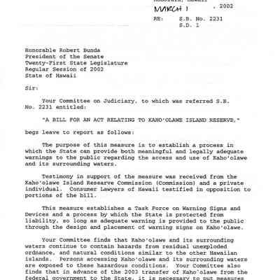 Standing Committee Report No. 2755