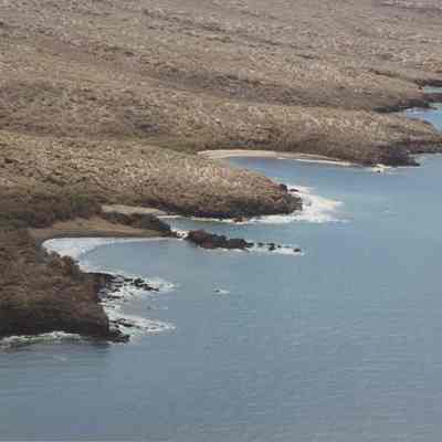 Aerial view of three areas in Ahupu 'Ili