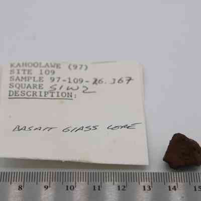 Basaltic glass core
