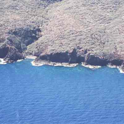 Aerial-coastline near Oawawahie