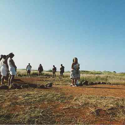 Dedication of rain koa & catchment