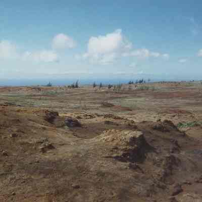 Southside of Luamakika behind an ahu