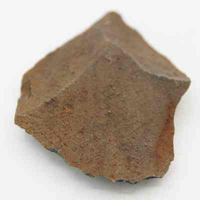 Closeup of basalt flake: Origsize: 6.04 cm (l); Origformat: Artifact; Resolution: 200 dpi