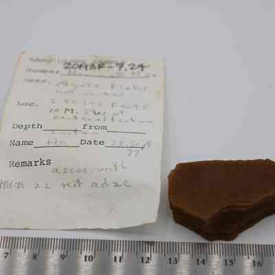 Agate flake