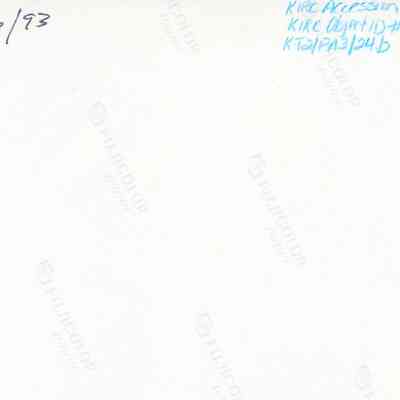 Back of photo (KIRC Object ID #2013.019.513): The image displays the back of a Fujicolor photo paper, featuring handwritten notes including a date, numbers, and some additional blue pencil notes.