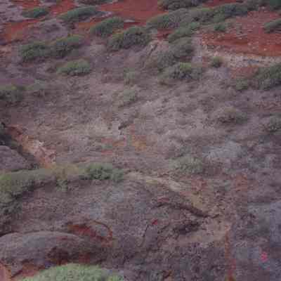 High aerial view of unknown location