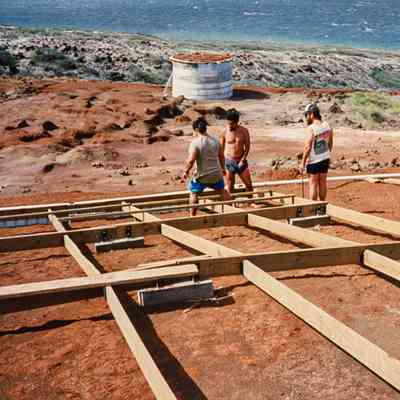 Constructing structural foundation