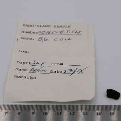 Basaltic glass core