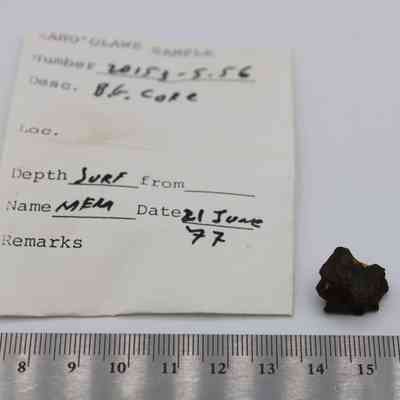 Basaltic glass core