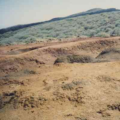 Gullies and hills