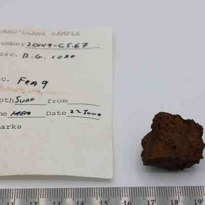 Basaltic glass core