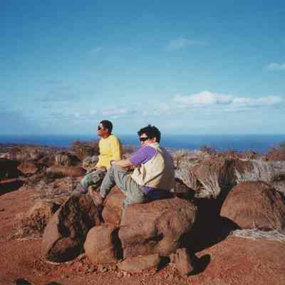 Paul Higashino & unidentified man
